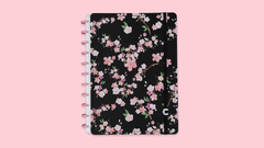Cuaderno Inteligente CI: Deluxe Classical Rose Black by Gocase (A4)