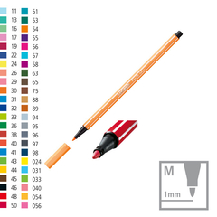 Marcador Pen 68 Neon de Stabilo - Pack de 6 colores - CORAZON DE TINTA