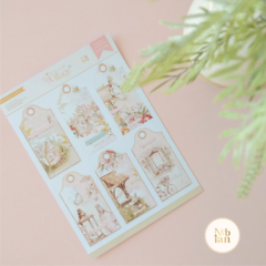 Planchas de Stickers: Romantic Village de Nebian - comprar online