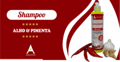 AMAZUN SHAMPOO ALHO E PIMENTA 360 ML - comprar online