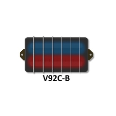 V92C-B CAPTADOR BARTOLINI HUMBUCKER 4 FIOS PONTE/BRACO - comprar online