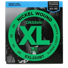 Encordoamento P/ Baixo 4C .040 D'Addario XL Nickel Wound EXL220BT