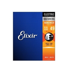 ELIX-12102 CORDA ELIXIR P/GUITARR 011/49 NANOWEB