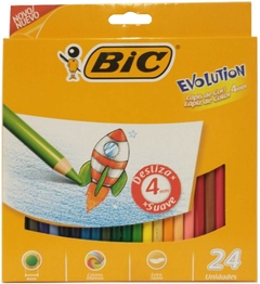 Lapices de Color Bic Desliza + 4mm x24 - comprar online