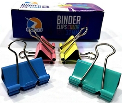 BINDER CLIPS EZCO COLOR 32 mm N°3 x 12 unidades en internet