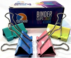Binder Clips Ezco Color 41mm N°4 x 12 unidades - comprar online