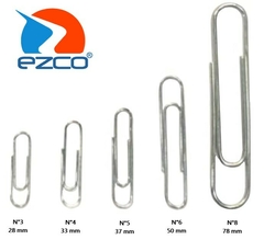 Clips Metálicos N°3 Ezco 28mm x 100 unidades - comprar online