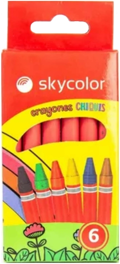 CRAYONES SKYCOLOR x 6