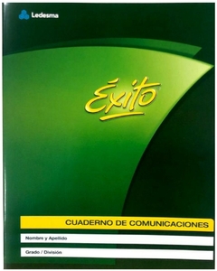 CUADERNO DE COMUNICACIONES ÉXITO x 24 Hojas