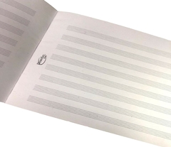 Cuadernillo de Música Pentagramado Diseño 18 Hojas - comprar online