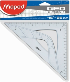 Escuadra Maped Geometric 45º 26 cm - comprar online