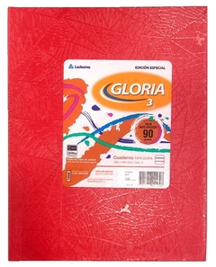 CUADERNO GLORIA TAPAS DURAS N°3 100 HOJAS RAYADO