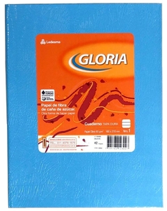 CUADERNO GLORIA ARAÑA 16 x 21 cm TAPAS DURAS 42 HOJAS RAYADO