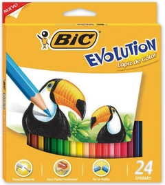 Lapices de Colores Bic x24