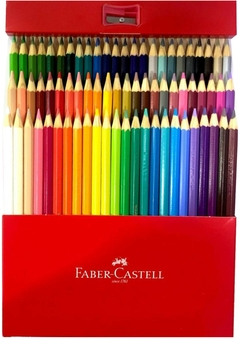 Lápices De Color Faber Castell x 72 + 1 Sacapuntas - comprar online
