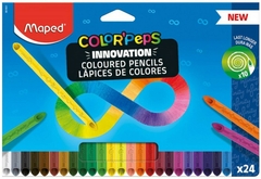 LÁPICES DE COLORES MAPED COLORPEPS INFINITY x 24