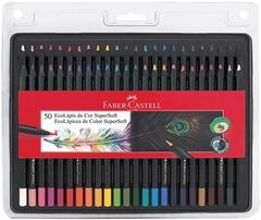 Lápices Supersoft Faber Castell x 50 colores