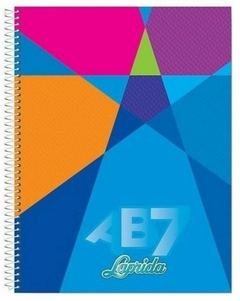 Cuaderno Laprida AB7 Rayado 202x267mm 100 hojas