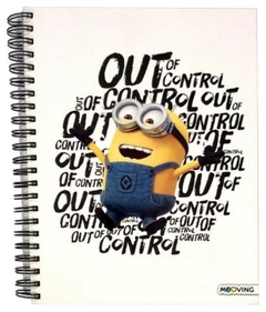 CUADERNO MOOVING MINIONS 220 x 290 mm x 120 Hojas RAYADO - comprar online