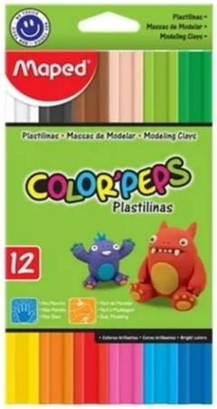 Plastilinas Maped Colorpeps x12 - comprar online