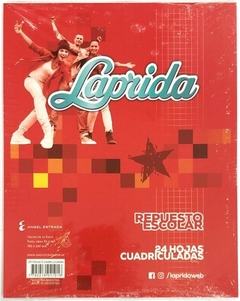 REPUESTO LAPRIDA N°3 x 24 HOJAS CUADRICULADAS