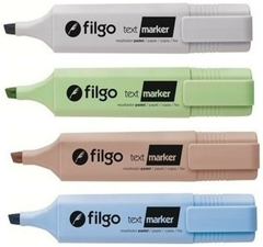 Resaltadores Pastel Filgo Línea Retro Text Marker x 4 - comprar online