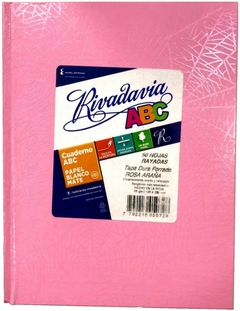 CUADERNO N°3 FORRADO ARAÑA RIVADAVIA x 48 Hojas Rayadas - libreria integral