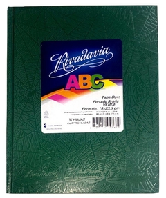 CUADERNO RIVADAVIA ARAÑA N°3 TAPAS DURAS 98 HOJAS CUADRICULADO - comprar online