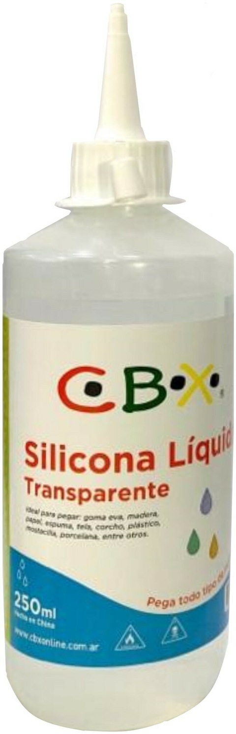 2 Silicona Liquida Transparente Adhesiva Ezco X 30ml