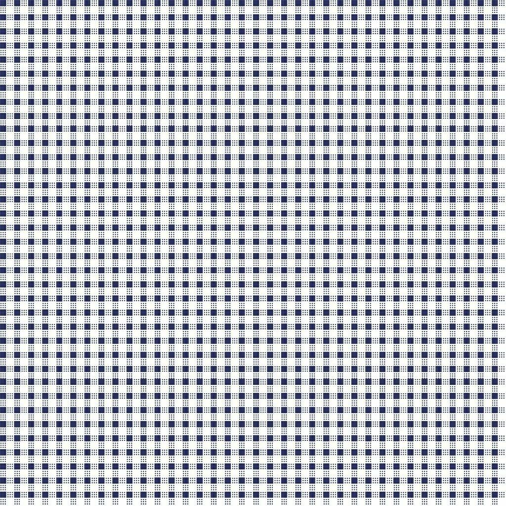 Tecido Tricoline Xadrez Azul (7 mm) - Peripan - 50 x 150 cm - Artesanalle  Tecidos