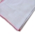 Fralda de Ombro Com Faixa Pinta e Borde com Picueta 35x80cm Valletex 175g/m² - Premium Rosa