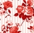Tecido Tricoline Fernando Maluhy Floral com Listras Vermelho Fernando Maluhy (29077C05) - 0,5m x 1,50m