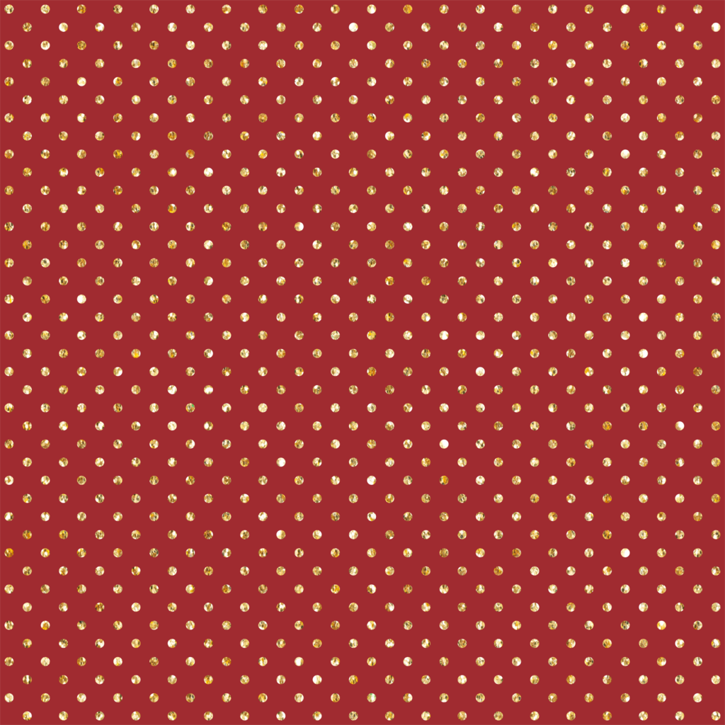 Tecido Tricoline Xadrez Fundo Vermelho Quadriculado Dourado