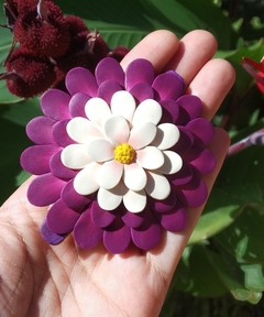 PRESILHA FLOR VIOLETA - comprar online