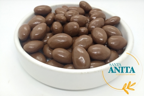 Almendras con chocolate con leche - 100g