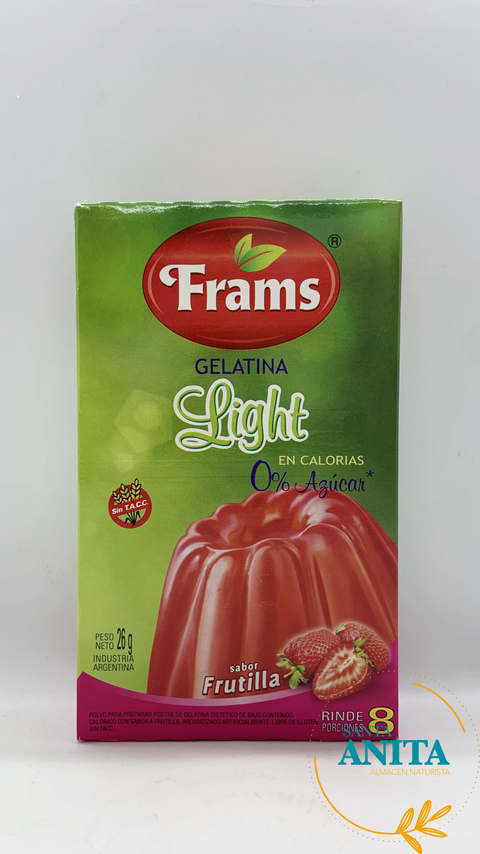 Frams - Gelatina de frutilla sin azúcar