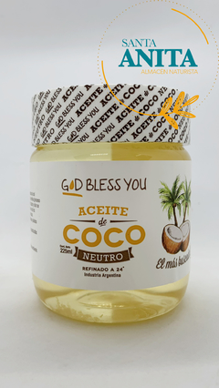 God Bless You - Aceite de coco neutro 225ml