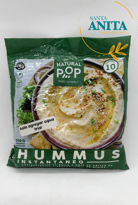 Natural Pop - Hummus instantaneo 100gr