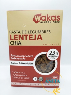 Wakas - Pasta de lentejas y chía - 250g
