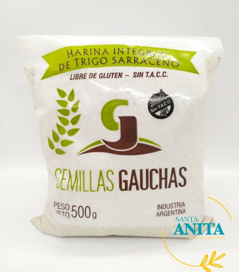 Semillas Gauchas - Harina de trigo sarraceno - 500g