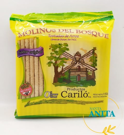 Molinos Del Bosque - Tostadas de arroz con sal - 150g