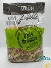 Grün -Pasta orgánica - Tipo fusilli - Mix vegetales - 500g