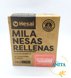 Hesai - Milanesas de mijo con queso y morrón - 4 unidades