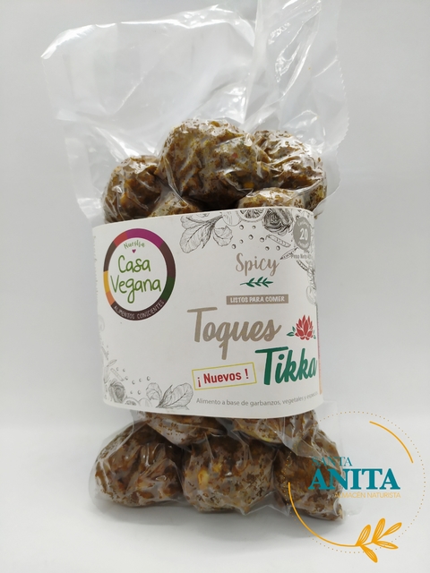 Casa vegana- toques de garbanzo tikka- 420g