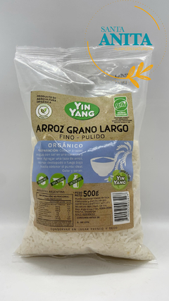 Yin Yang - Arroz largo pulido orgánico 500gr