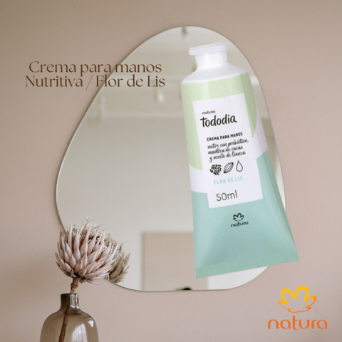 Tododia Crema nutritiva para manos Flor de Lis 50ml - By Natura 72177