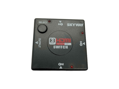 Switch HDMI 3 Entradas X 1 Salida - V1.4 Full Hd 1080p - CO5- SKYWAY