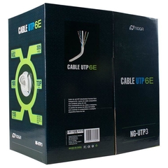 Rollo Cable Utp Cat 6e Interior X 10 MTS Cctv Redes Led Lan