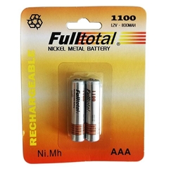 2 Pilas Aaa 1100 Mah Full Total P/ Radios, Linternas, Juguetes