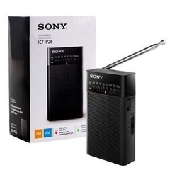Radio Portátil Con Parlante Sony Icf-p26 Am Fm A Pilas - comprar online